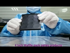 4 ιντσών μεγέθους κουτί βάφλες Wafer Tray Chip Tray σειρά εμφάνιση προϊόντος