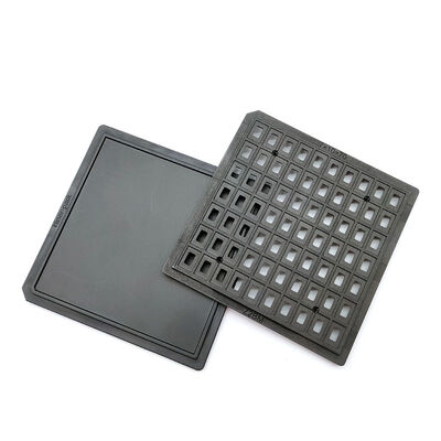Αγορά ABS Standard Waffle Pack Chip Trays Ανθεκτικότητα σε υψηλές θερμοκρασίες για μικρά εξαρτήματα διαδικτυακή κατασκευή