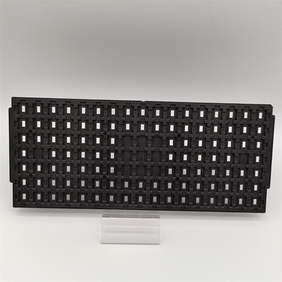 Μαύρα MPPO JEDEC Matrix Trays για διαμερίσματα IC με συσκευασία BGA