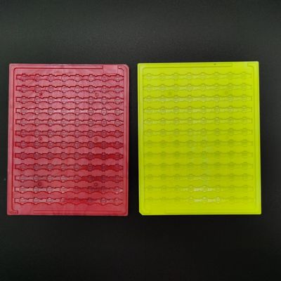 Μόνιμος στατικός ζωηρόχρωμος δίσκος 0.4mm μεταφοράς ESD λειότητα που αποθηκεύει τα οπτικά φίλτρα