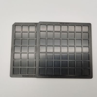 ABS Standard Waffle Pack Chip Trays Ανθεκτικότητα σε υψηλές θερμοκρασίες για μικρά εξαρτήματα